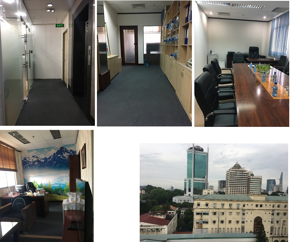 Cho thuê văn phòng MT Đinh Tiên Hoàng, Q1, gần HTV, 106m2, 54.1 triệu bao thuế