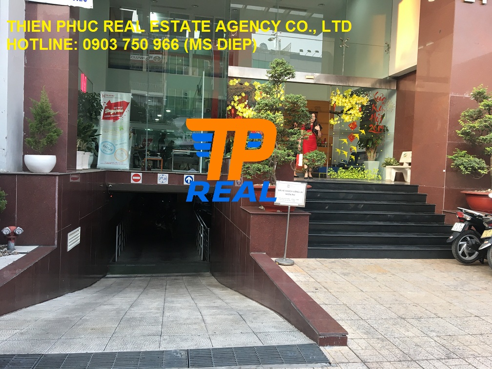 Cho thuê văn phòng đẹp MT Phan Đăng Lưu, BT, 124m2, 54.3 triệu/th bao thuế phí.